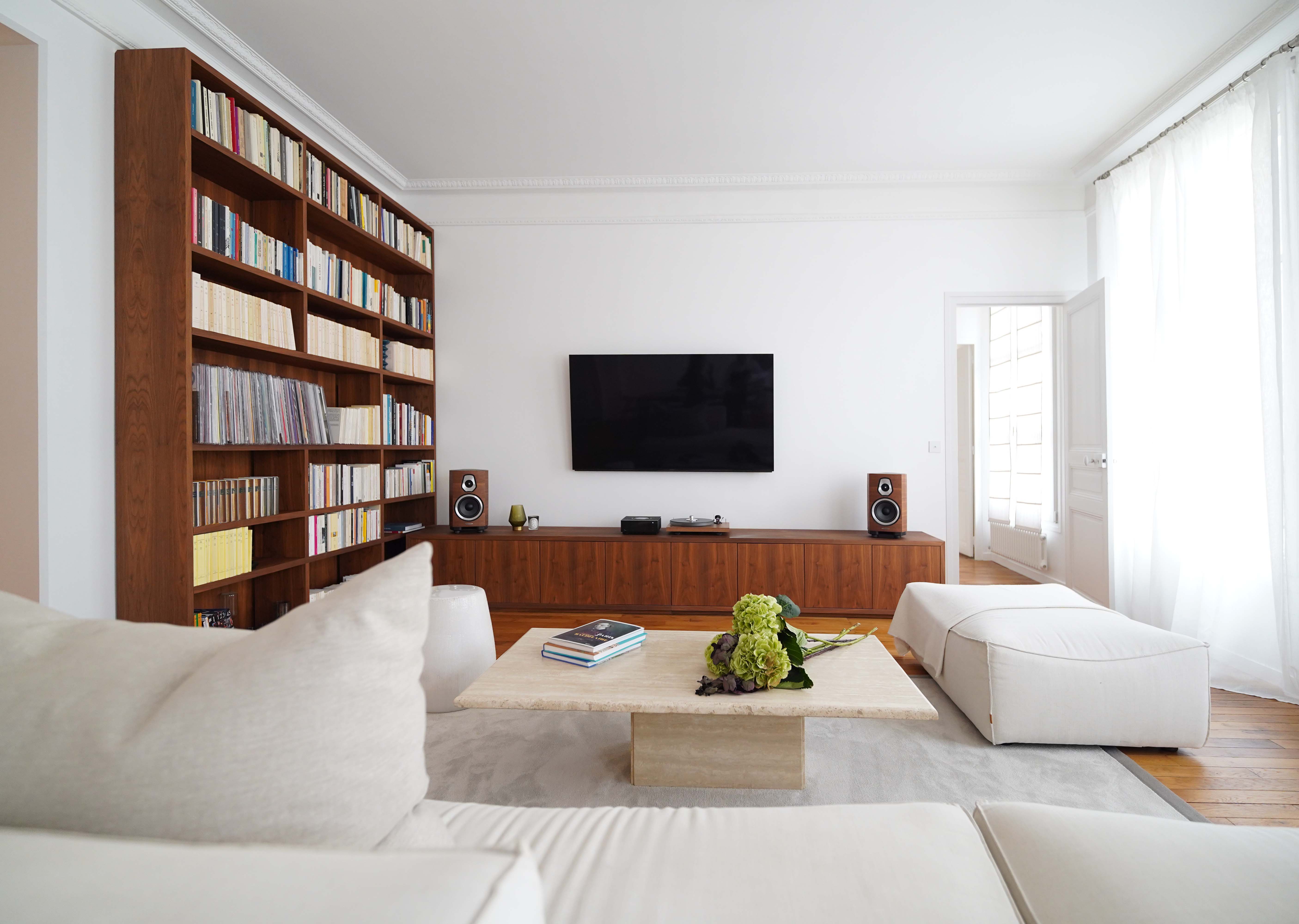 Reine Design - Architecture dinterieur - Appartement Haussmannien - Paris 16